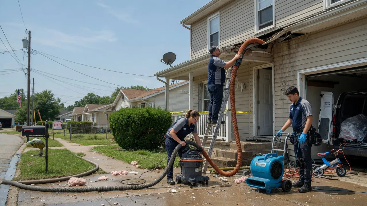 Water Damage Restoration in Barling, AR near me
